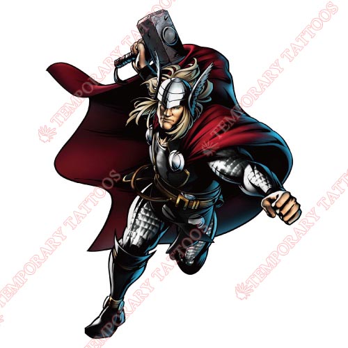 Thor Customize Temporary Tattoos Stickers NO.332